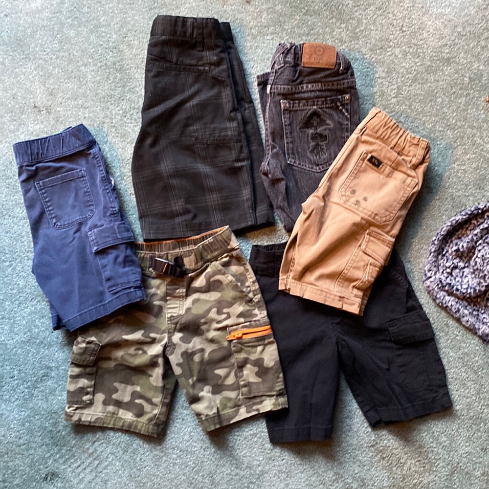 Little boys size 5 shorts and pants